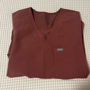 Women’s Figs Catarina Mauve Scrub Top